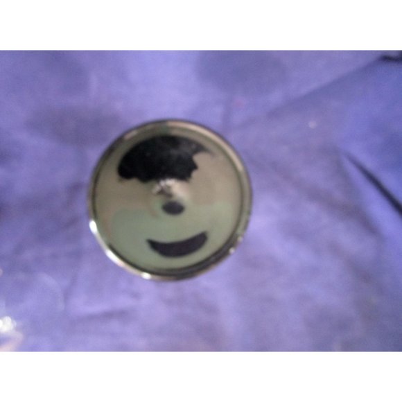 Black Stem Claret Wine Glasses A Pair Cristal DArques Domino Signature France EU - Picture 15 of 16